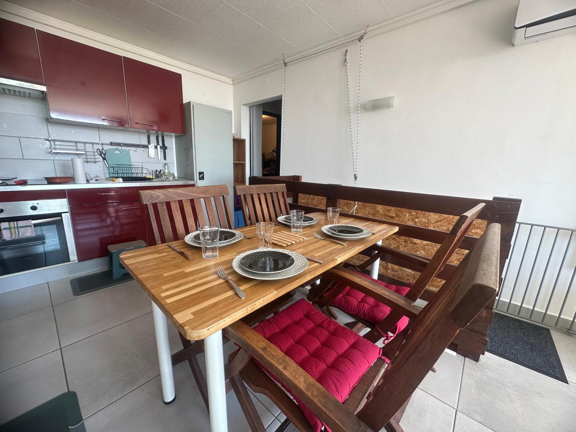 Appartement T2 Colombier Pour 5 Personnes Vue Mer Сент-Клотільд Екстер'єр фото